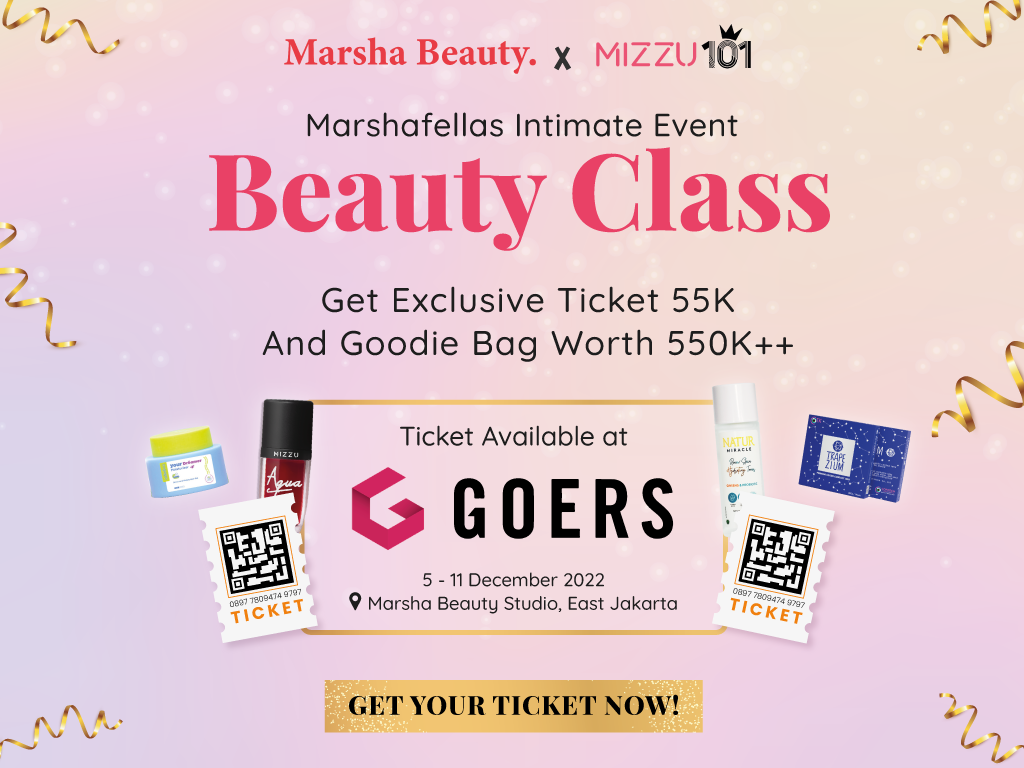 Gandeng Mizzu Cosmetics, Marsha Beauty Ajak Marshafellas Ikut Beauty Class 2022