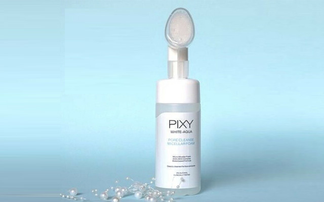 Cara Praktis Double Cleansing dengan Pixy White Aqua Pore Cleanse Micellar Foam