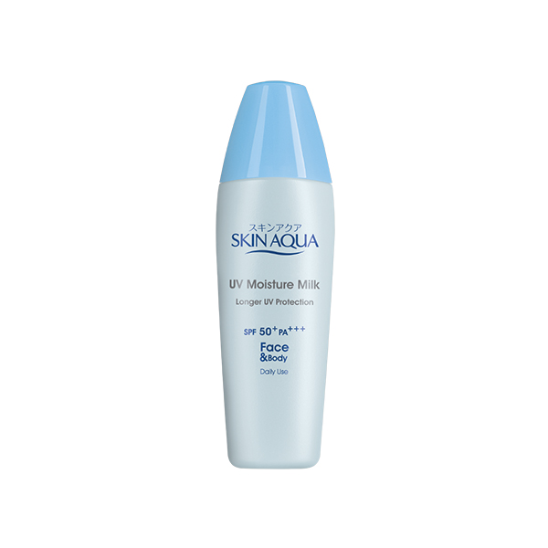 Skin Aqua UV Moisture Milk SPF 50+ PA +++, Produk Sunscreen Best Seller Wajib Coba!