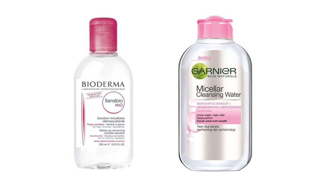 Micellar Water Bioderma vs Garnier, Mana yang Lebih Recommended?