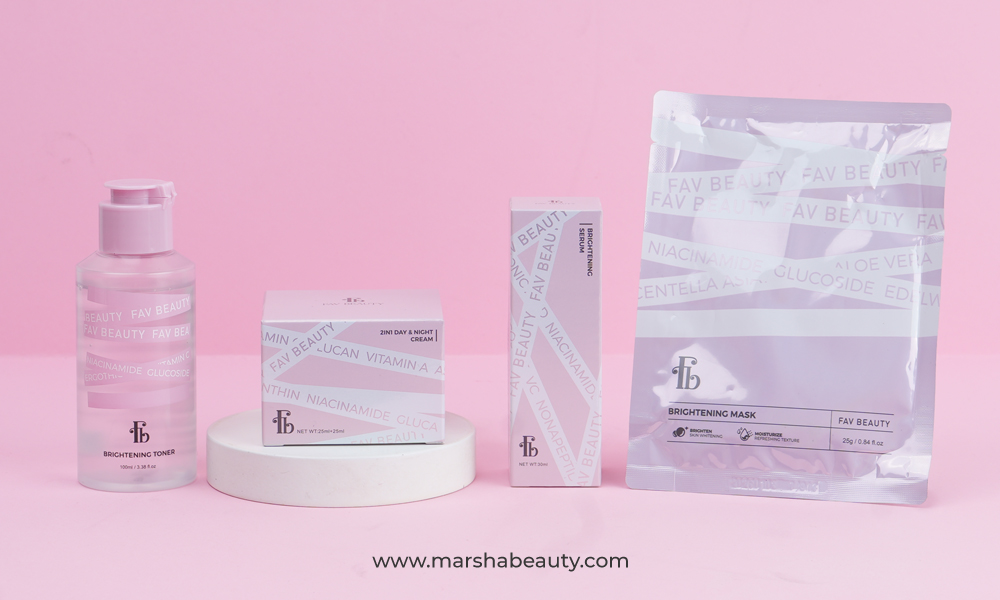 Review & Urutan Pemakaian FAV Beauty Brightening Series, Skincare Mencerahkan Kulit Kusam!