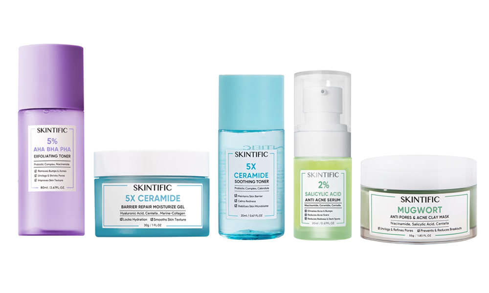 5 Rekomendasi Produk Skincare Skintific untuk Bruntusan