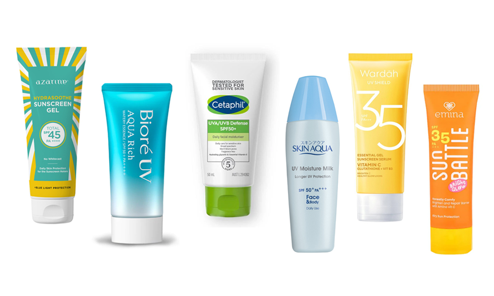 6 Rekomendasi Sunscreen untuk Kulit Kering, Sulap Wajah Jadi Lebih Lembap!