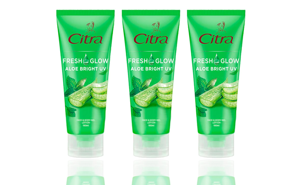 Begini 4 Cara Pakai Citra Fresh Glow Multifunction Gel Aloe Bright UV