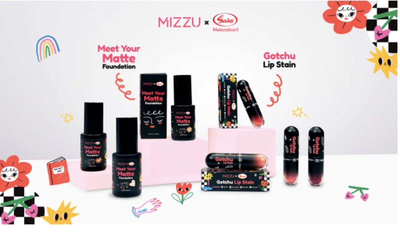 Unik! Mizzu Cosmetics Gandeng Sasa dalam Meluncurkan Lip Stain dan Liquid Foundation