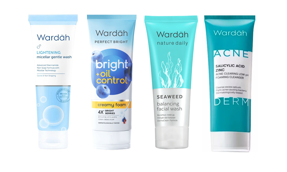 3+ Rekomendasi Face Wash Wardah untuk Kulit Berminyak, Bebas Kusam dan Kilap!