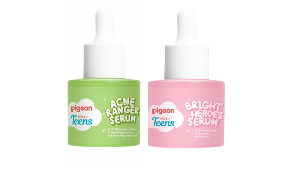 Perbedaan Serum Pigeon Teens Warna Hijau dan Pink, Mana yang Lebih Cocok untuk Kamu?