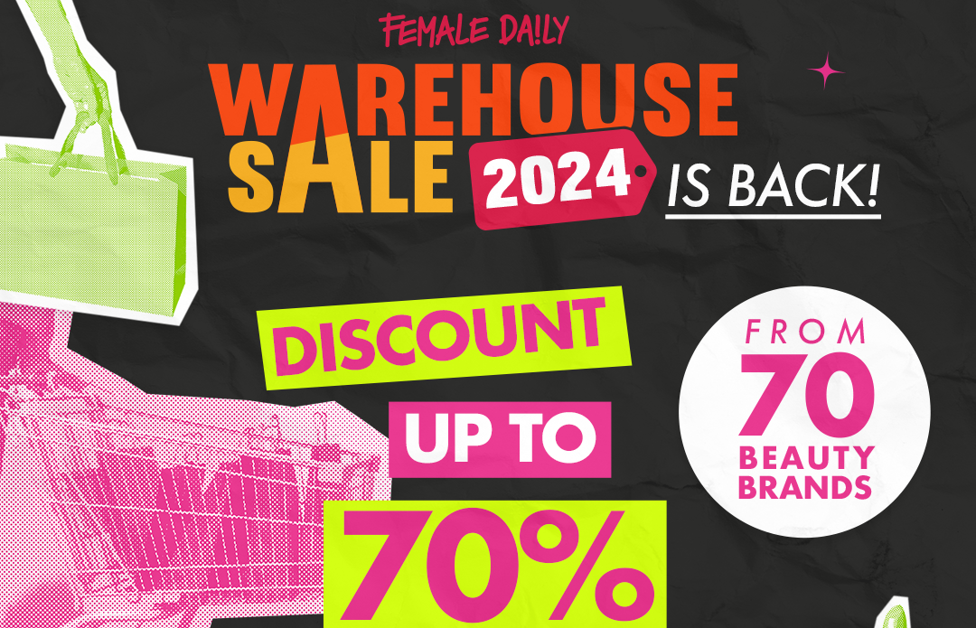 Female Daily Warehouse Sale 2024: Siap-siap Borong Produk Kecantikan Favorit dengan Diskon Gila-gilaan!