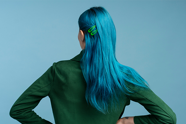 Ombre Rambut Pendek Sebahu Warna Biru Berikut Beberapa Inspirasinya