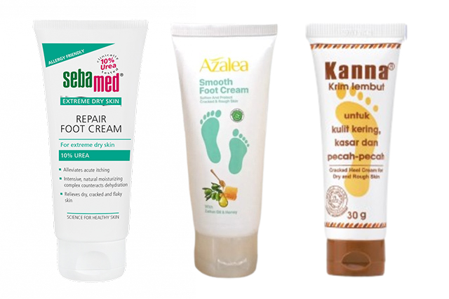 Sebamed Repair Foot Cream VS Azalea Foot Smooth Cream VS Kanna Cream Review, Mana yang Lebih Bagus?