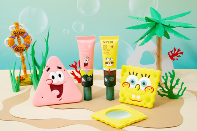 Sunscreen NPURE Spongebob Review, Kemasannya Lucu Banget!