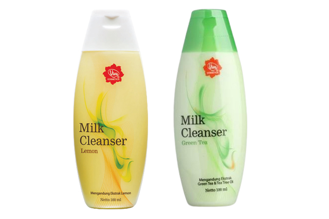 Viva Milk Cleanser Lemon vs Green Tea, Mana yang Paling Ampuh Bersihkan Wajah?