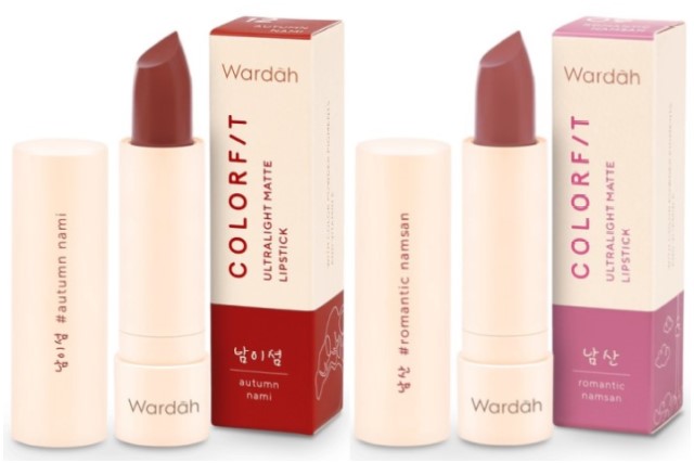 Varian Warna Lipstik Wardah Colorfit Ultralight Matte Ala Kecantikan Korea