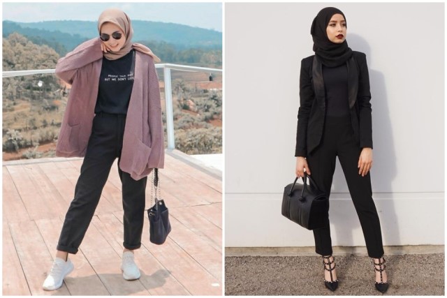 Baju Hitam Cocok dengan Jilbab Warna Apa, Yuk Cari Tahu Referensinya