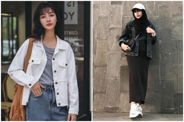 Warna Jaket Jeans Yang Bagus Untuk Wanita, Tampilkan Gaya Fashion Keren!