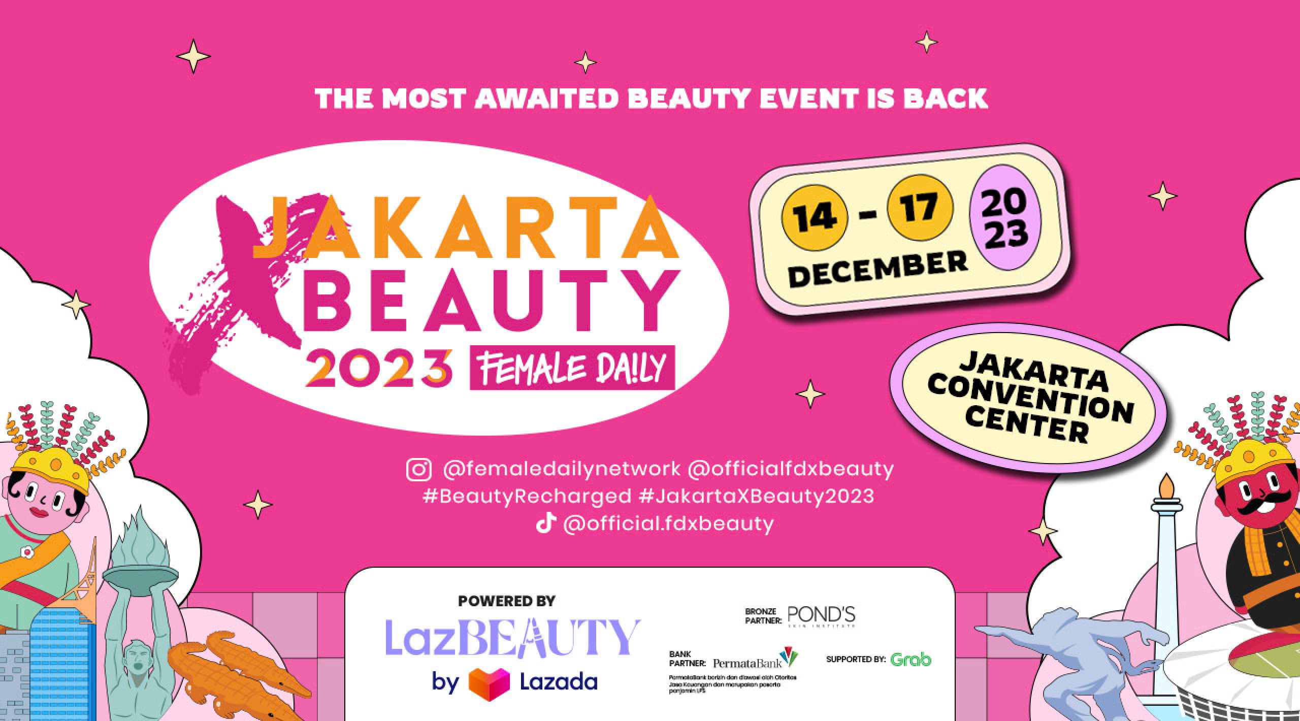 Menutup Tahun dengan Kembali Hadirnya Event Kecantikan Paling Ditunggu Jakarta X Beauty 2023