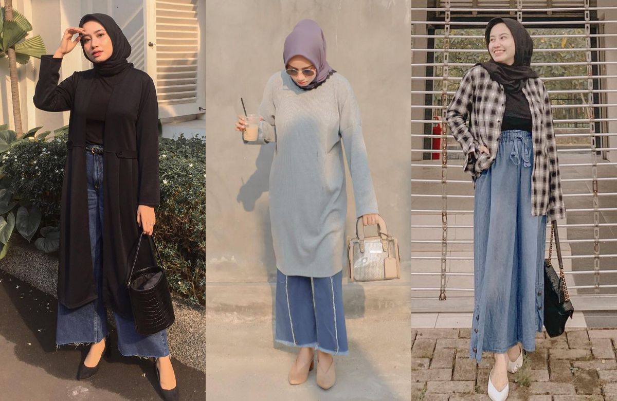 Tampil Stylish dan Fashionable dengan Baju yang Cocok untuk Celana Kulot Hijab
