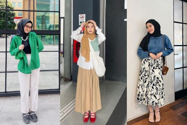 Jangan Minder Dulu! Ini OOTD Style Hijab Bertubuh Pendek yang Buatmu Terlihat Tinggi