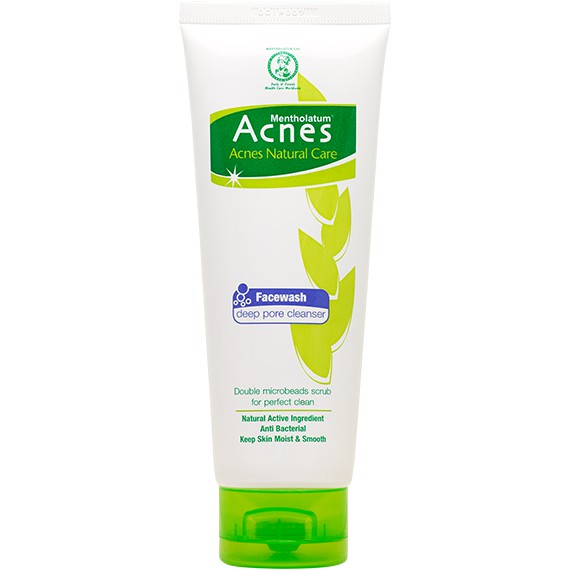 Acnes Natural Care Deep Pore Cleanser Face Wash | Review Marsha Beauty