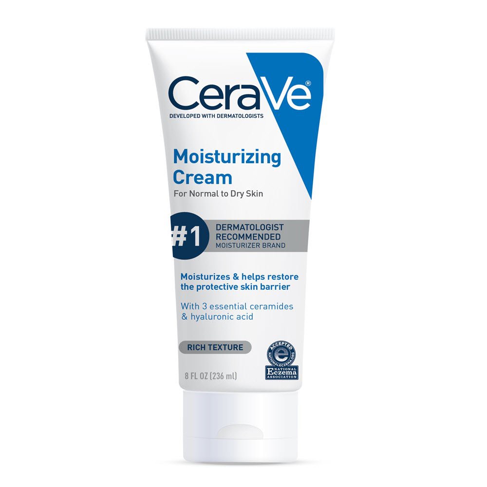CeraVe Moisturizing Cream for Normal to Dry Skin | Review Marsha Beauty