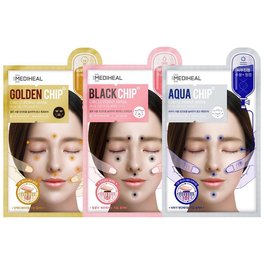 Mediheal Circle Point Golden Chip Mask | Review Marsha Beauty