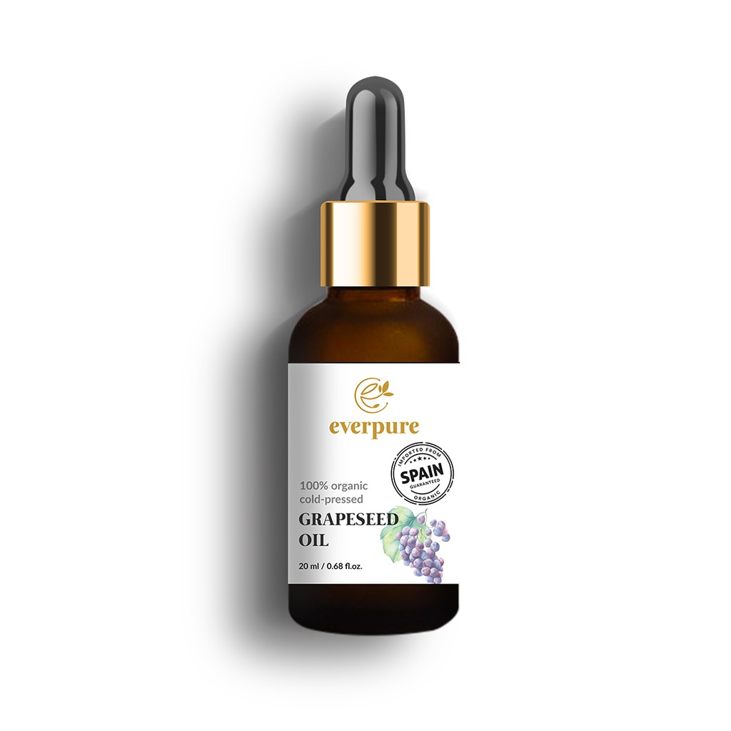 Everpure Grapeseed Oil - Cold-Pressed | Review Marsha Beauty