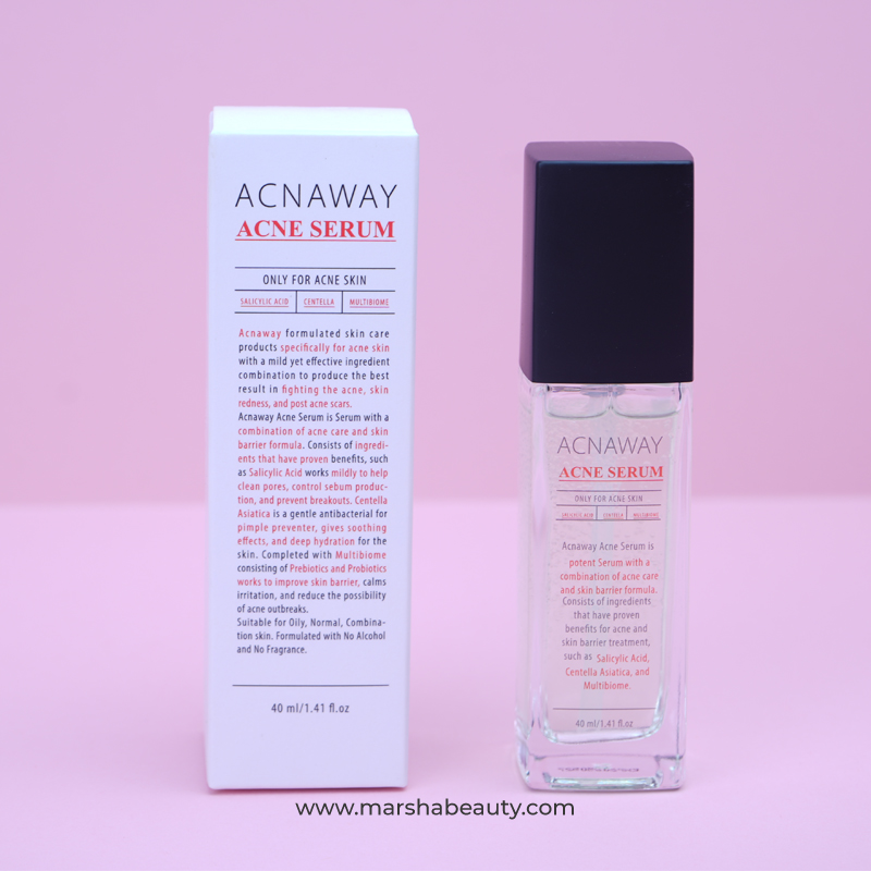 Acnaway Acne Serum | Review Marsha Beauty