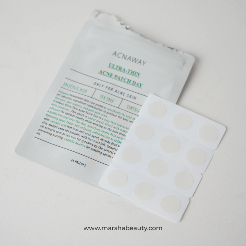 Acnaway Ultra Thin Acne Patch Day | Review Marsha Beauty
