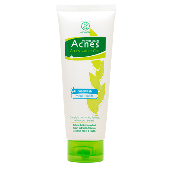Acnes Natural Care Yogurt Touch Face Wash | Review Marsha Beauty