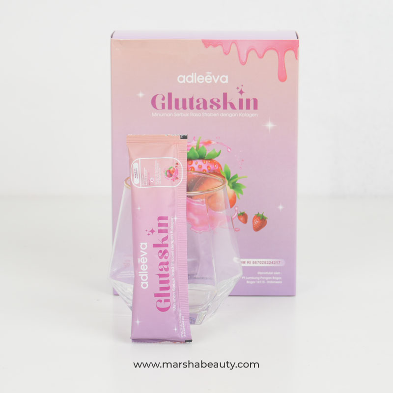 Adleeva Glutaskin Collagen Drink | Review Marsha Beauty
