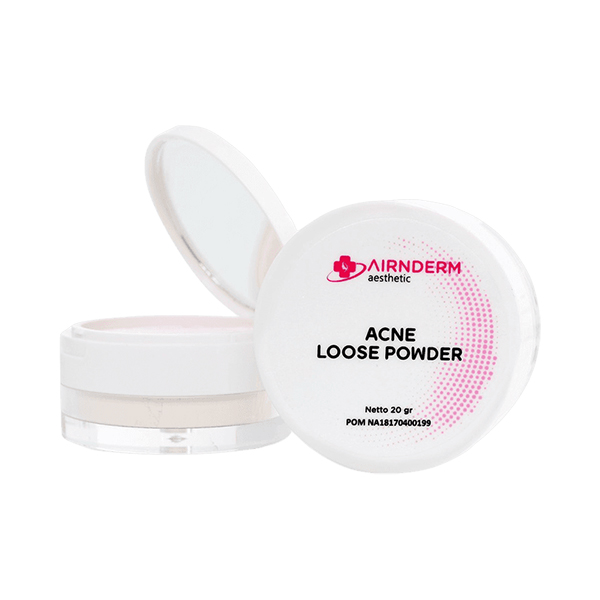 Airnderm Aesthetic Acne Loose Powder | Review Marsha Beauty