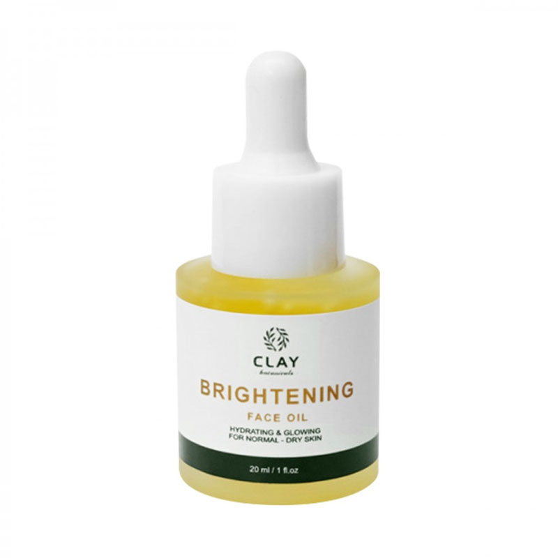 Clay Botanicals Brightening Face Oil Serum | Review Marsha Beauty
