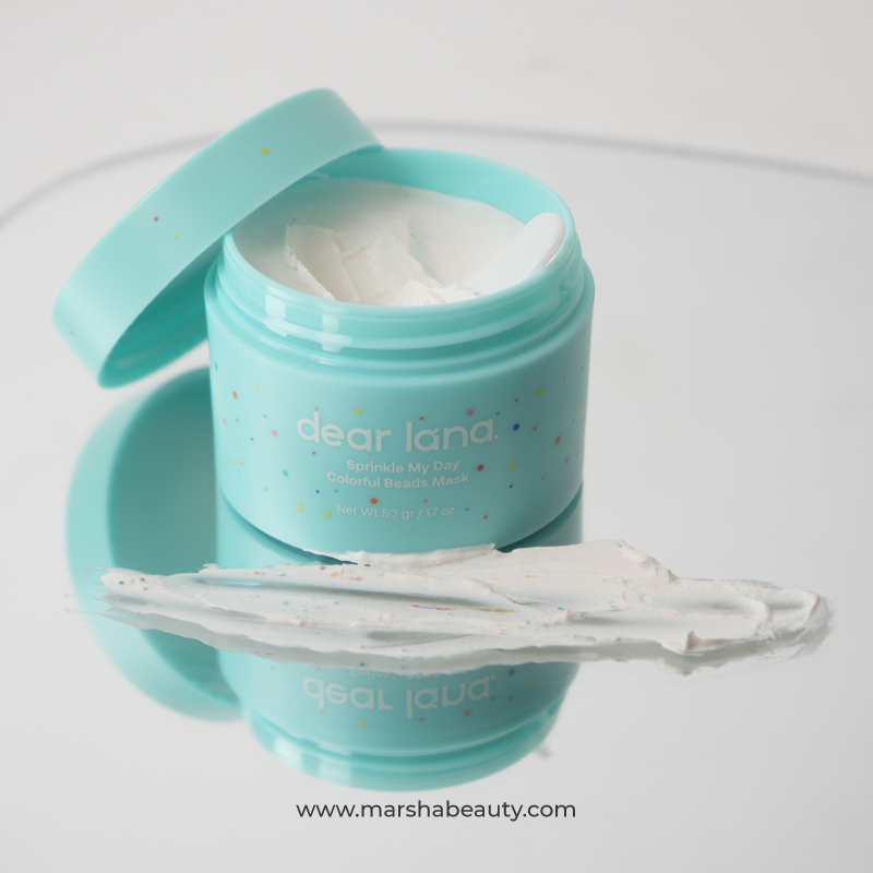 Dear Lana Sprinkle My Day Colorful Beads Mask | Review Marsha Beauty
