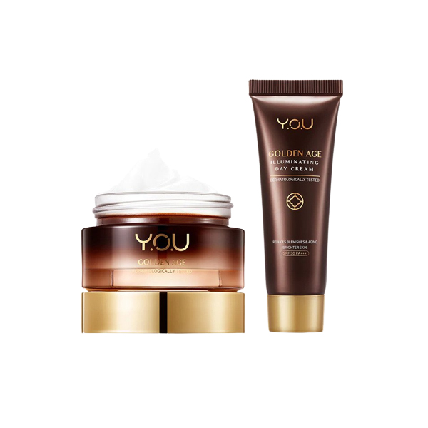 Y.O.U Golden Age Illuminating Day Cream | Review Marsha Beauty