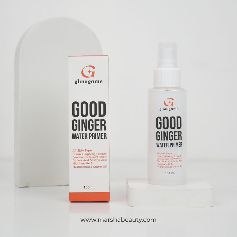 Glowgame Good Ginger Water Primer | Review Marsha Beauty