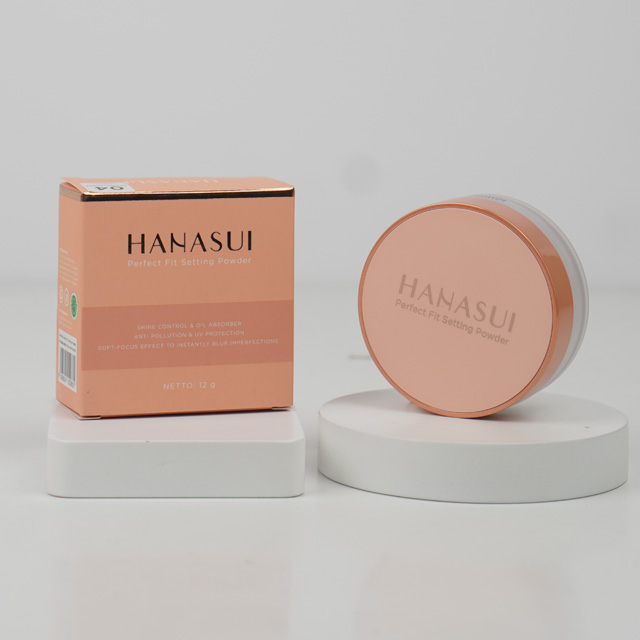 Hanasui Perfect Fit Setting Powder | Review Marsha Beauty