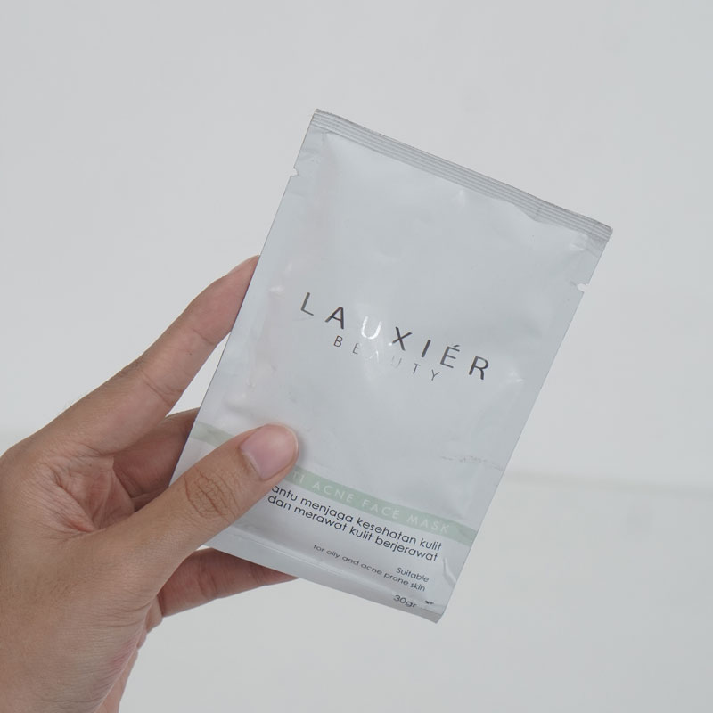 Lauxier Anti Acne Face Mask | Review Marsha Beauty