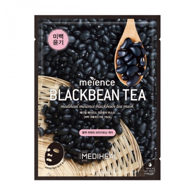 Mediheal Meience Blackbean Tea Mask | Review Marsha Beauty