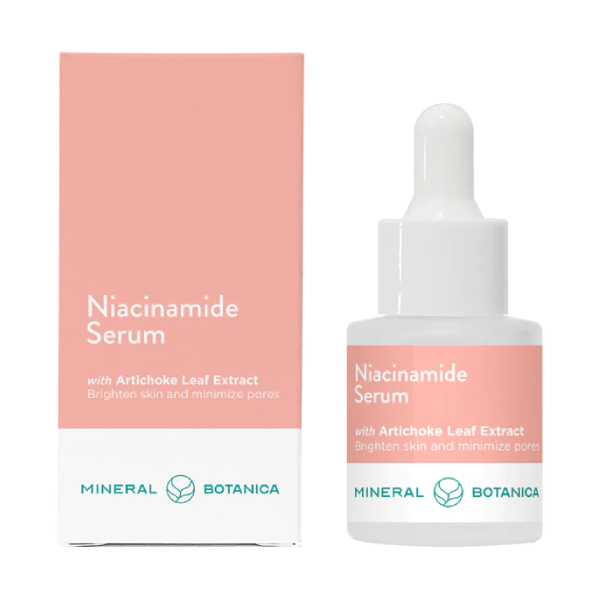 Mineral Botanica Niacinamide Serum with Artichoke Leaf Extract | Review Marsha Beauty