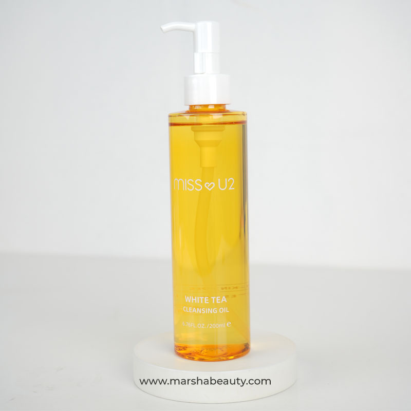 Miss U2 White Tea Cleansing Oil | Review Marsha Beauty