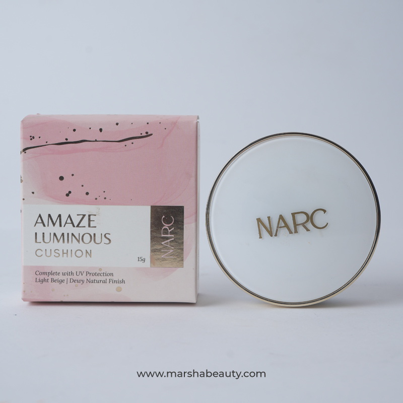 NARC Amaze Luminous Cushion | Review Marsha Beauty