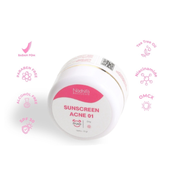 review sunscreen acne