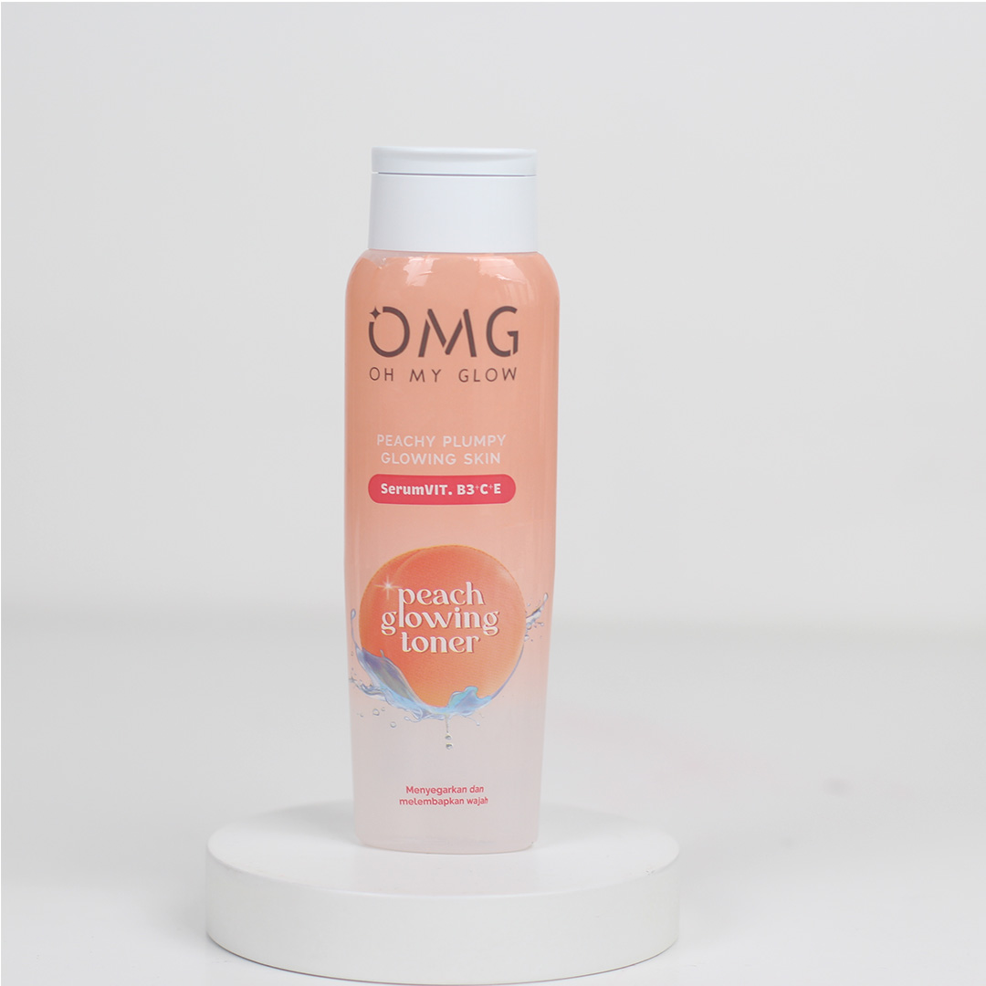 OMG Peach Glowing Toner | Review Marsha Beauty