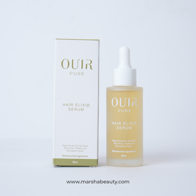 Ouirpure Hair Elixir Serum | Review Marsha Beauty