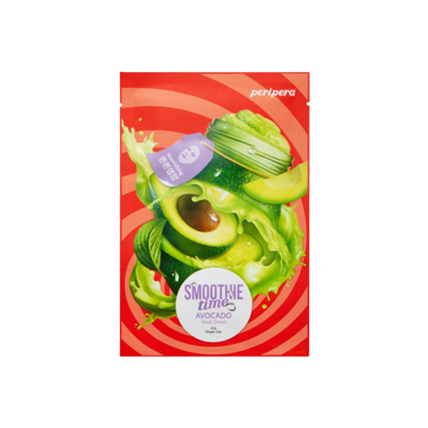 Peripera Smoothie Time Mask Sheet #5 Avocado Nourishing | Review Marsha Beauty