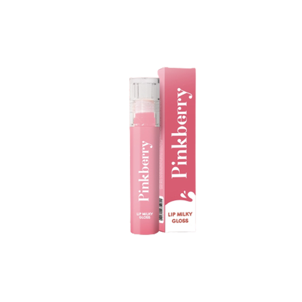 Pinkberry Lip Milky Gloss Berry Crème | Review Marsha Beauty