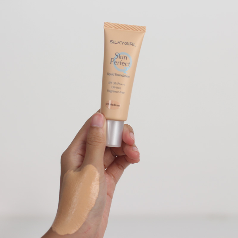 SILKYGIRL Skin Perfect Liquid Foundation | Review Marsha Beauty
