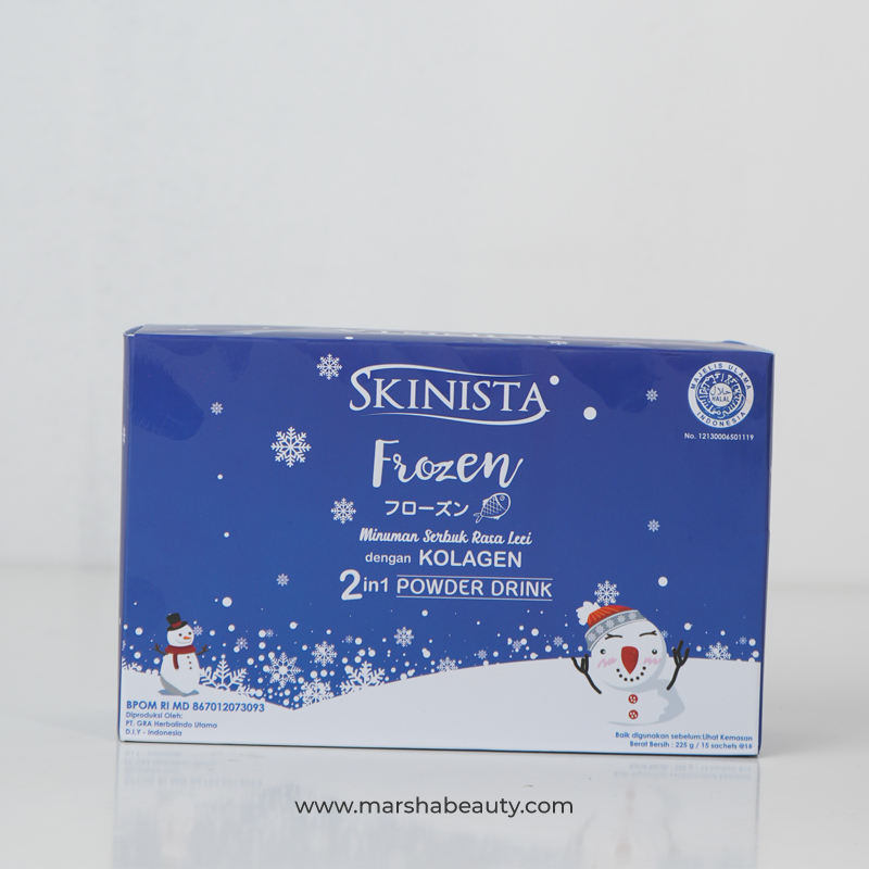 Skinista Frozen Collagen Powder Drink | Review Marsha Beauty