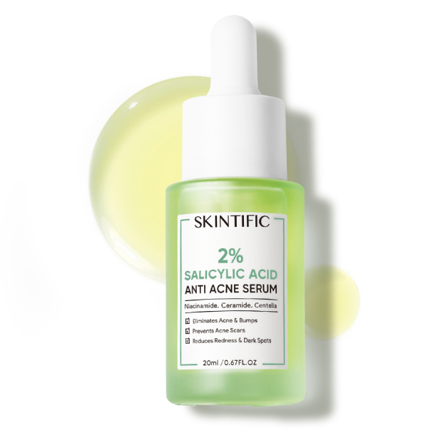 Skintific 2% Salicylic Acid Anti Acne Serum | Review Marsha Beauty