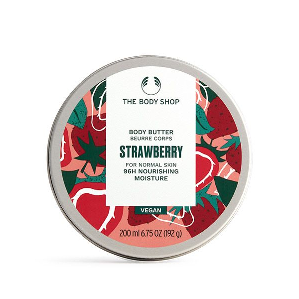 The Body Shop Strawberry Body Butter | Review Marsha Beauty